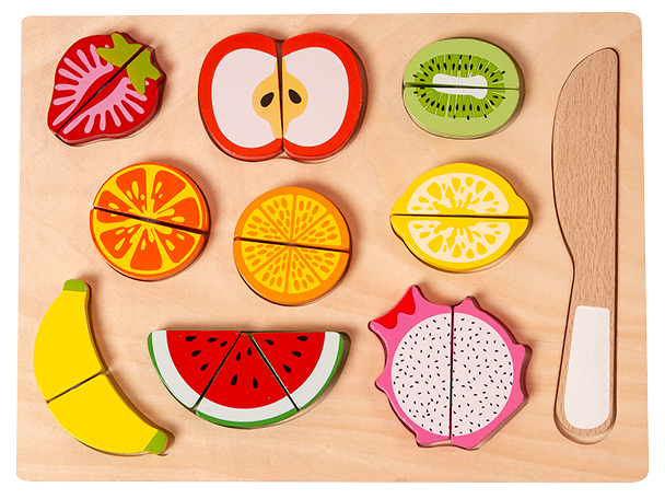 Zeeman houten fruit puzzel